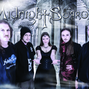 Midnight Sorrow photo shoot band